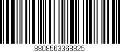Código de barras (EAN, GTIN, SKU, ISBN): '8808563368825'