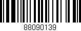Código de barras (EAN, GTIN, SKU, ISBN): '88090139'