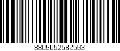 Código de barras (EAN, GTIN, SKU, ISBN): '8809052582593'