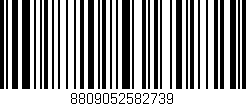 Código de barras (EAN, GTIN, SKU, ISBN): '8809052582739'