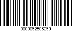 Código de barras (EAN, GTIN, SKU, ISBN): '8809052585259'