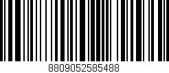 Código de barras (EAN, GTIN, SKU, ISBN): '8809052585488'