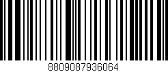 Código de barras (EAN, GTIN, SKU, ISBN): '8809087936064'