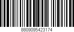 Código de barras (EAN, GTIN, SKU, ISBN): '8809095423174'