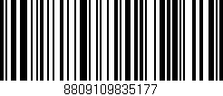 Código de barras (EAN, GTIN, SKU, ISBN): '8809109835177'