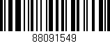 Código de barras (EAN, GTIN, SKU, ISBN): '88091549'