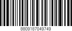 Código de barras (EAN, GTIN, SKU, ISBN): '8809187049749'
