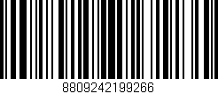 Código de barras (EAN, GTIN, SKU, ISBN): '8809242199266'