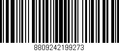Código de barras (EAN, GTIN, SKU, ISBN): '8809242199273'