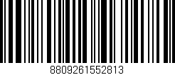 Código de barras (EAN, GTIN, SKU, ISBN): '8809261552813'