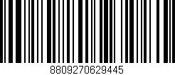 Código de barras (EAN, GTIN, SKU, ISBN): '8809270629445'