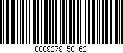 Código de barras (EAN, GTIN, SKU, ISBN): '8809279150162'