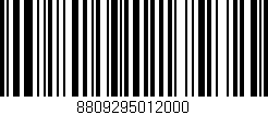 Código de barras (EAN, GTIN, SKU, ISBN): '8809295012000'