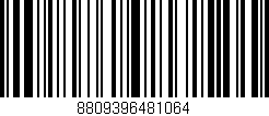 Código de barras (EAN, GTIN, SKU, ISBN): '8809396481064'
