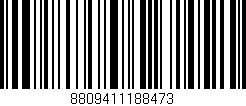 Código de barras (EAN, GTIN, SKU, ISBN): '8809411188473'