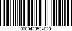 Código de barras (EAN, GTIN, SKU, ISBN): '8809438534970'