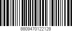 Código de barras (EAN, GTIN, SKU, ISBN): '8809470122128'