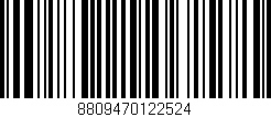 Código de barras (EAN, GTIN, SKU, ISBN): '8809470122524'