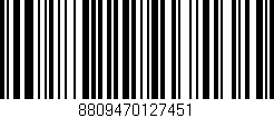 Código de barras (EAN, GTIN, SKU, ISBN): '8809470127451'