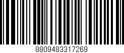 Código de barras (EAN, GTIN, SKU, ISBN): '8809483317269'