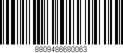 Código de barras (EAN, GTIN, SKU, ISBN): '8809486680063'