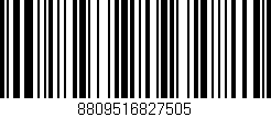 Código de barras (EAN, GTIN, SKU, ISBN): '8809516827505'