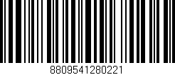 Código de barras (EAN, GTIN, SKU, ISBN): '8809541280221'