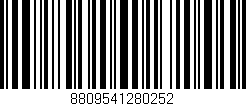 Código de barras (EAN, GTIN, SKU, ISBN): '8809541280252'