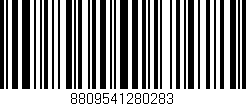 Código de barras (EAN, GTIN, SKU, ISBN): '8809541280283'
