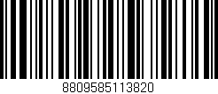 Código de barras (EAN, GTIN, SKU, ISBN): '8809585113820'