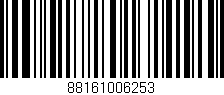 Código de barras (EAN, GTIN, SKU, ISBN): '88161006253'