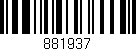 Código de barras (EAN, GTIN, SKU, ISBN): '881937'