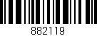 Código de barras (EAN, GTIN, SKU, ISBN): '882119'