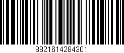 Código de barras (EAN, GTIN, SKU, ISBN): '8821614284301'
