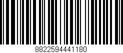 Código de barras (EAN, GTIN, SKU, ISBN): '8822594441180'