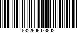 Código de barras (EAN, GTIN, SKU, ISBN): '8822696973893'