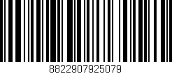 Código de barras (EAN, GTIN, SKU, ISBN): '8822907925079'