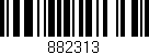 Código de barras (EAN, GTIN, SKU, ISBN): '882313'