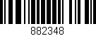 Código de barras (EAN, GTIN, SKU, ISBN): '882348'