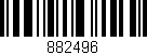Código de barras (EAN, GTIN, SKU, ISBN): '882496'