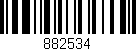 Código de barras (EAN, GTIN, SKU, ISBN): '882534'
