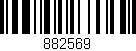 Código de barras (EAN, GTIN, SKU, ISBN): '882569'