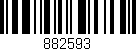 Código de barras (EAN, GTIN, SKU, ISBN): '882593'