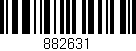 Código de barras (EAN, GTIN, SKU, ISBN): '882631'