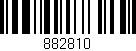Código de barras (EAN, GTIN, SKU, ISBN): '882810'