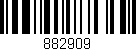 Código de barras (EAN, GTIN, SKU, ISBN): '882909'