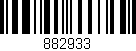 Código de barras (EAN, GTIN, SKU, ISBN): '882933'
