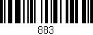 Código de barras (EAN, GTIN, SKU, ISBN): '883'