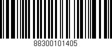 Código de barras (EAN, GTIN, SKU, ISBN): '88300101405'