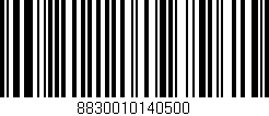 Código de barras (EAN, GTIN, SKU, ISBN): '8830010140500'